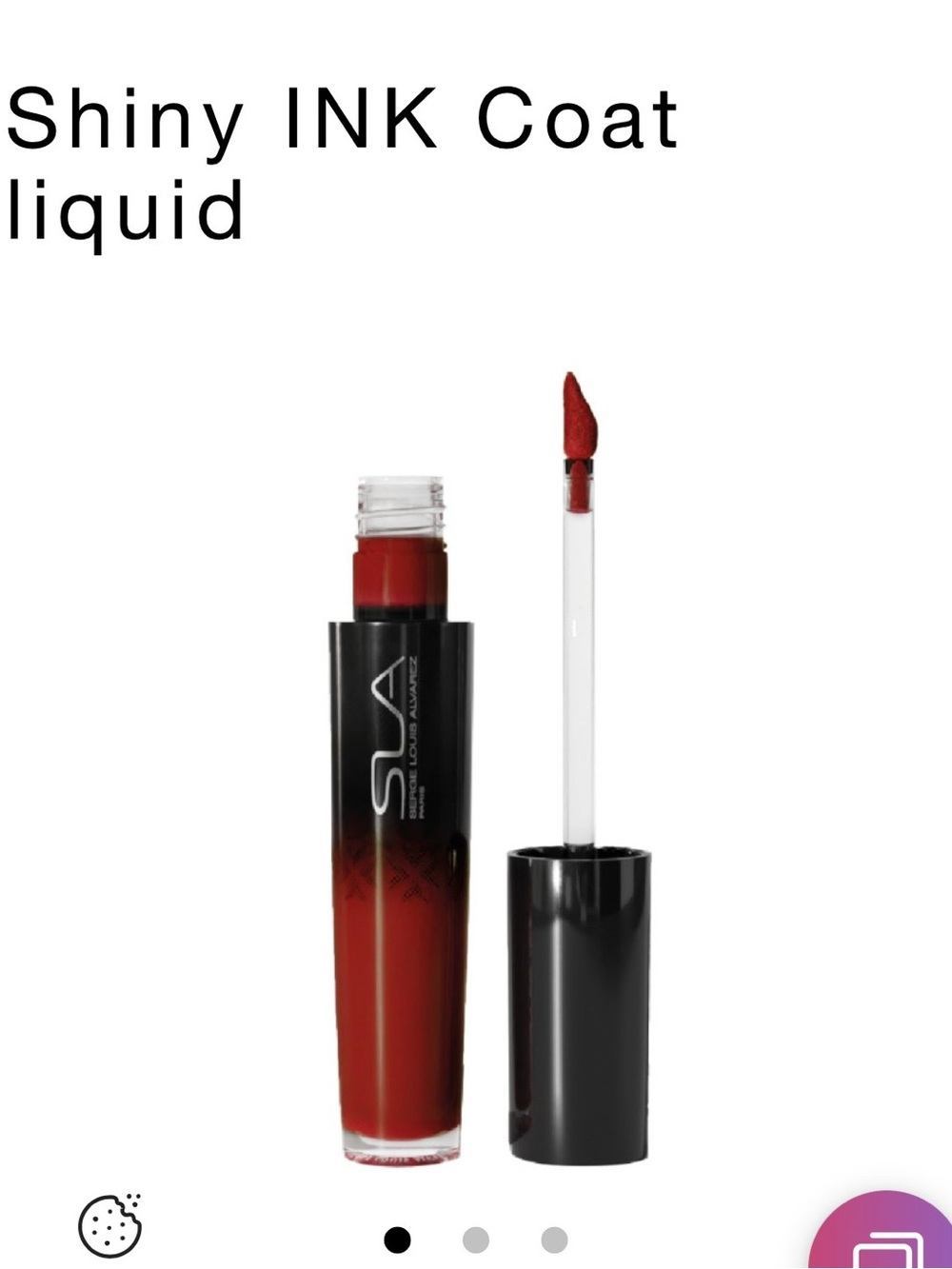 Shiny INK Coat Liquid Lip Gloss - 06 ( Scarlett)